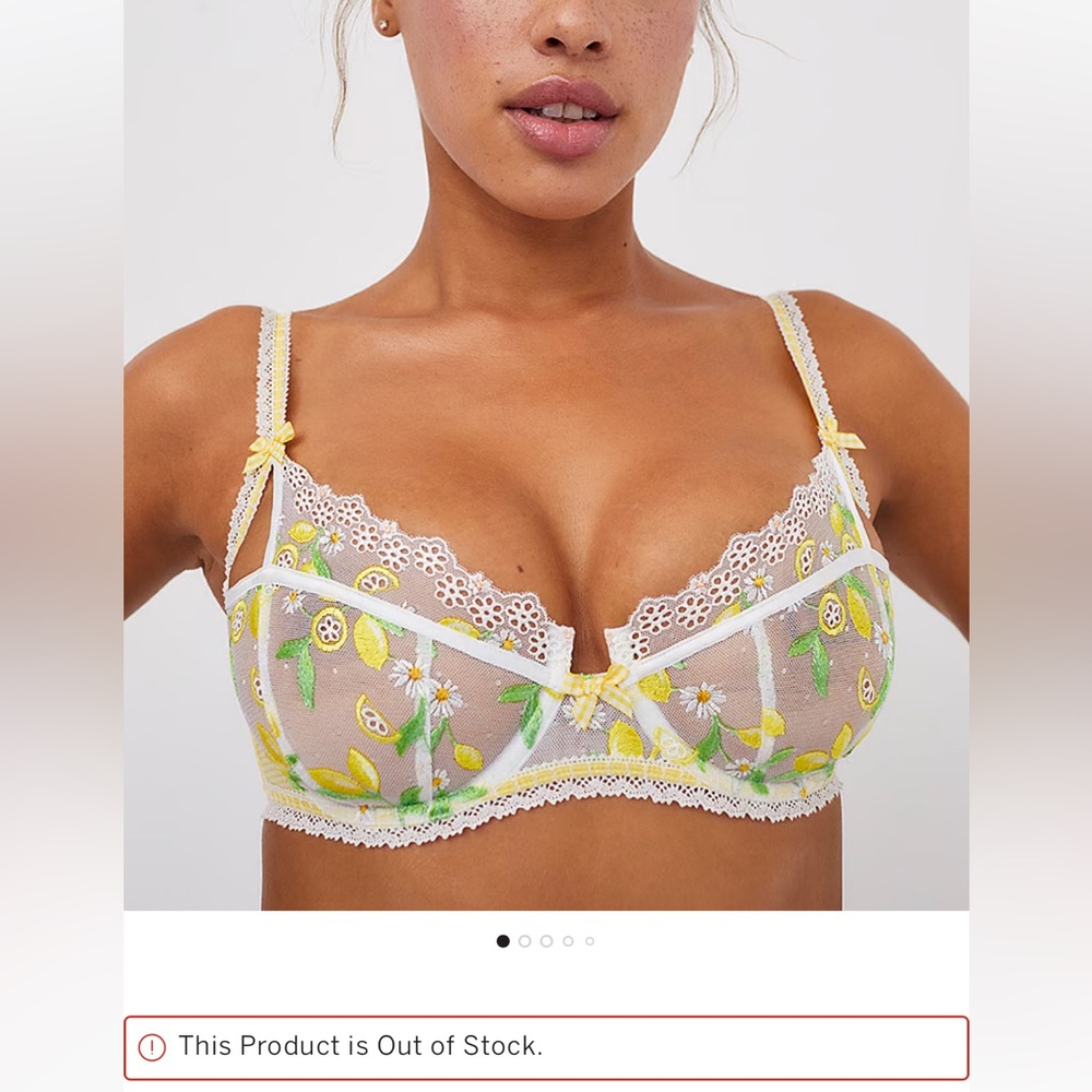 BNWT for love and lemons bra 🍋🌼